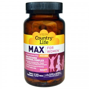 Max for Women with Iron 120 tabs Фото №1